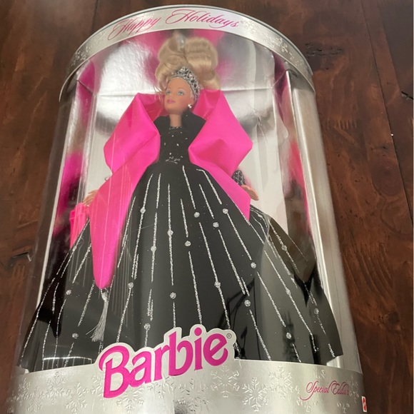 🎉2X Host Pick🎉Happy Holidays Barbie Doll - 1998 - Picture 2 of 3